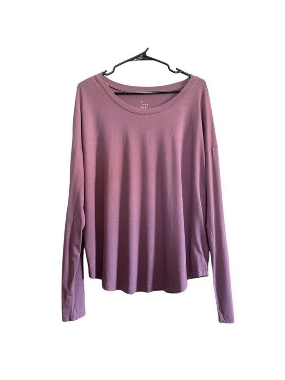 A New Day Long Sleeve Tops for Women Large